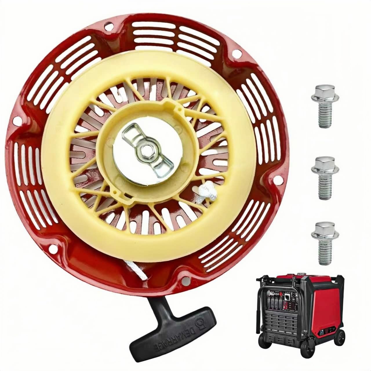 Amazon.com: LZXQYMX Recoil Starter with Handle & Bolts - 59188